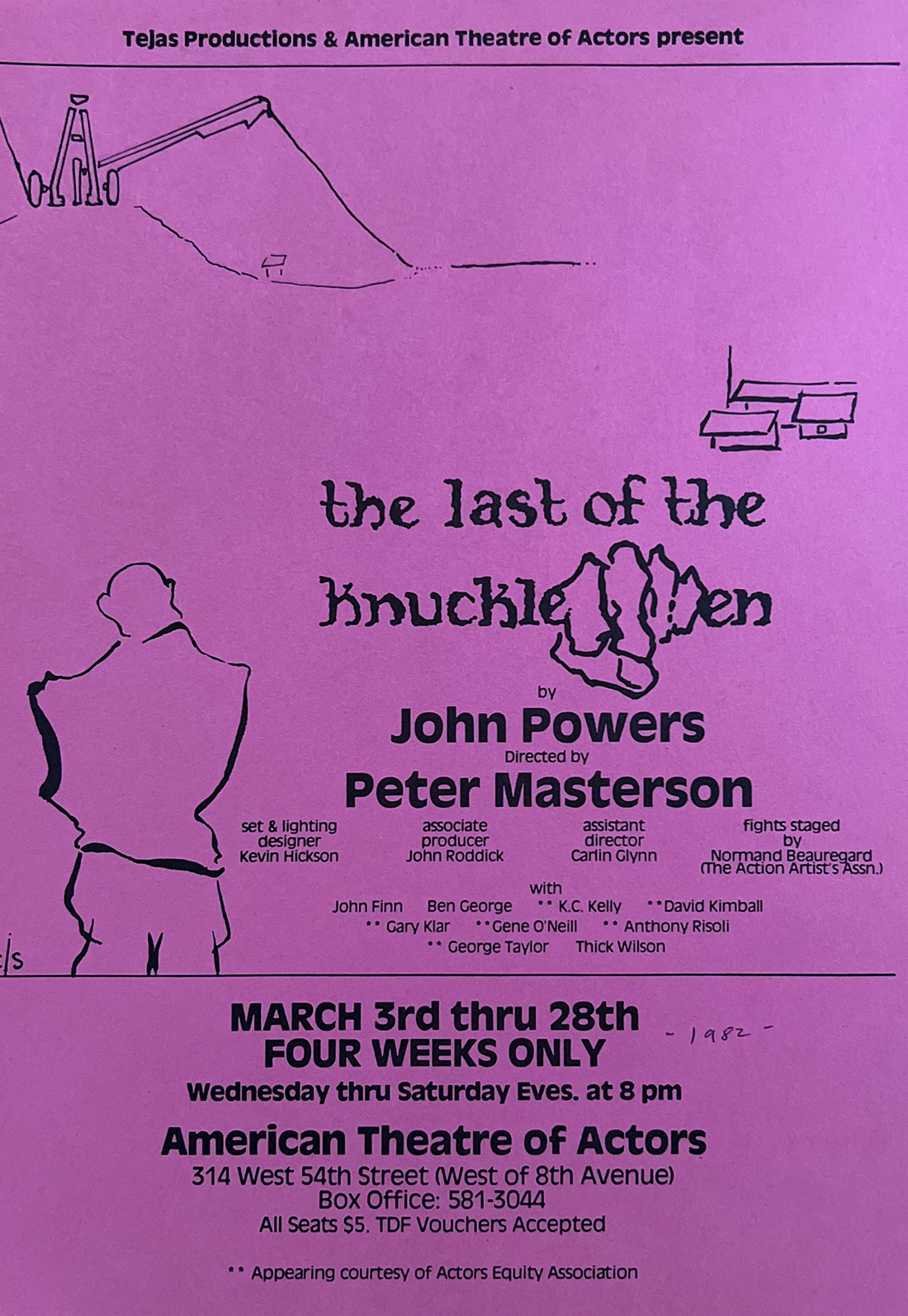The Last of the Knucklemen – American Theatre of Actors
